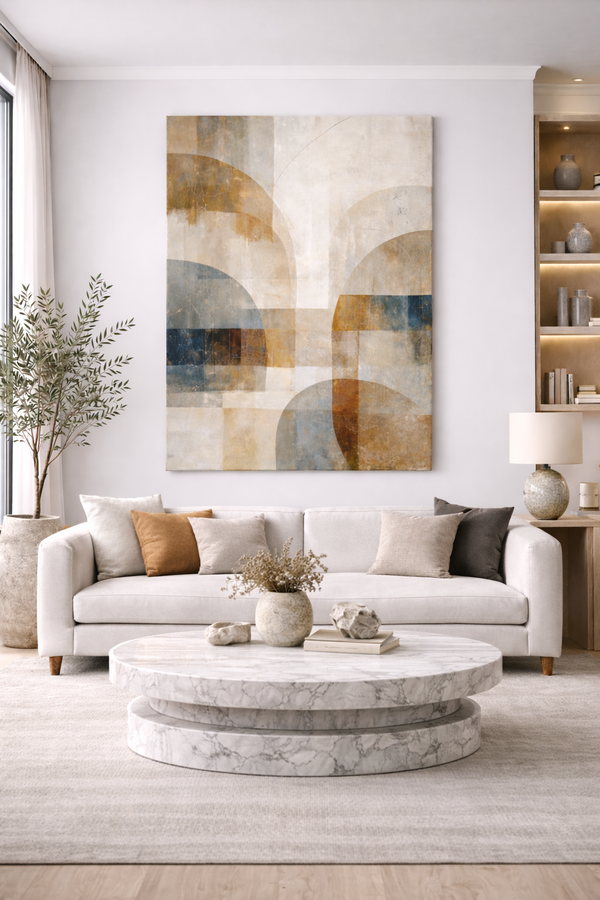 Muted Geometry IV — Warm Structure