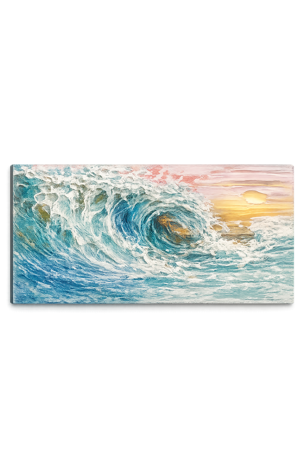 Golden Wave Serenity