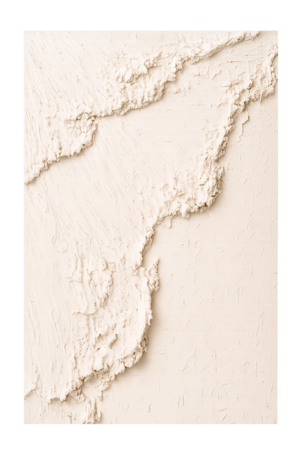 Ivory Rift — Textured Minimalism