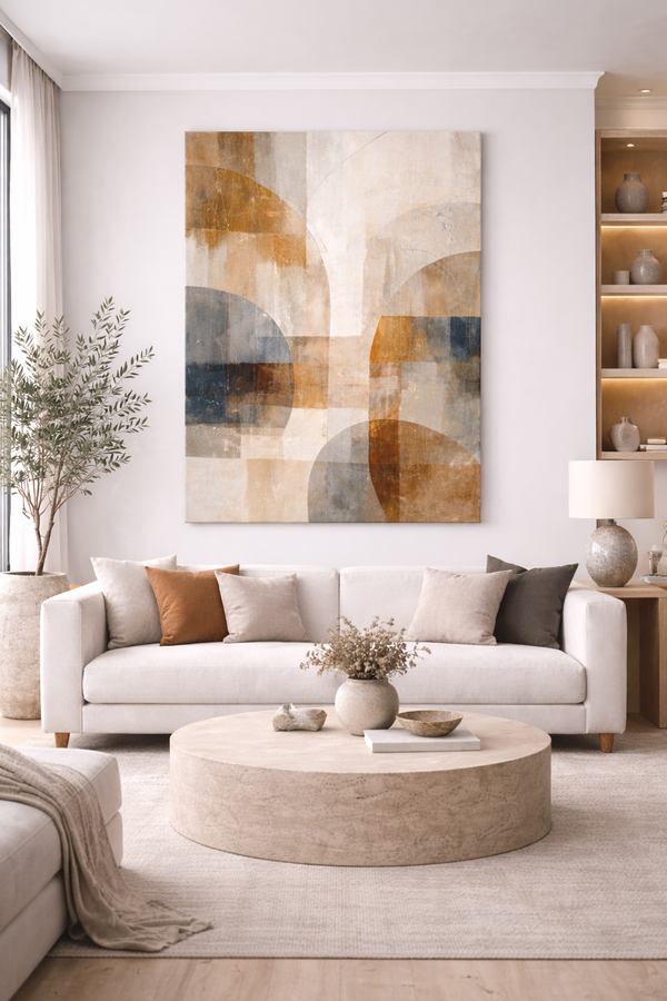 Muted Geometry IV — Warm Structure